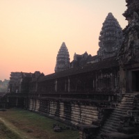 sunrise at Angkor